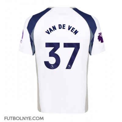 Camiseta Tottenham Hotspur Micky van de Ven #37 Primera Equipación 2025-26 manga corta Camiseta Tottenham Hotspur Micky van de Ven #37 Primera Equipación 2025-26 manga corta